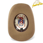 Tombstone 20X Western Cowboy Fur Felt Hat East West Style - Camel Nutria - OriginalWestern.com