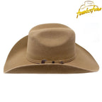 Tombstone 20X Western Cowboy Fur Felt Hat East West Style - Camel Nutria - OriginalWestern.com