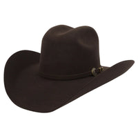 Tombstone 20X Western Cowboy Fur Felt Hat East West Style - Chocolate Brown - OriginalWestern.com