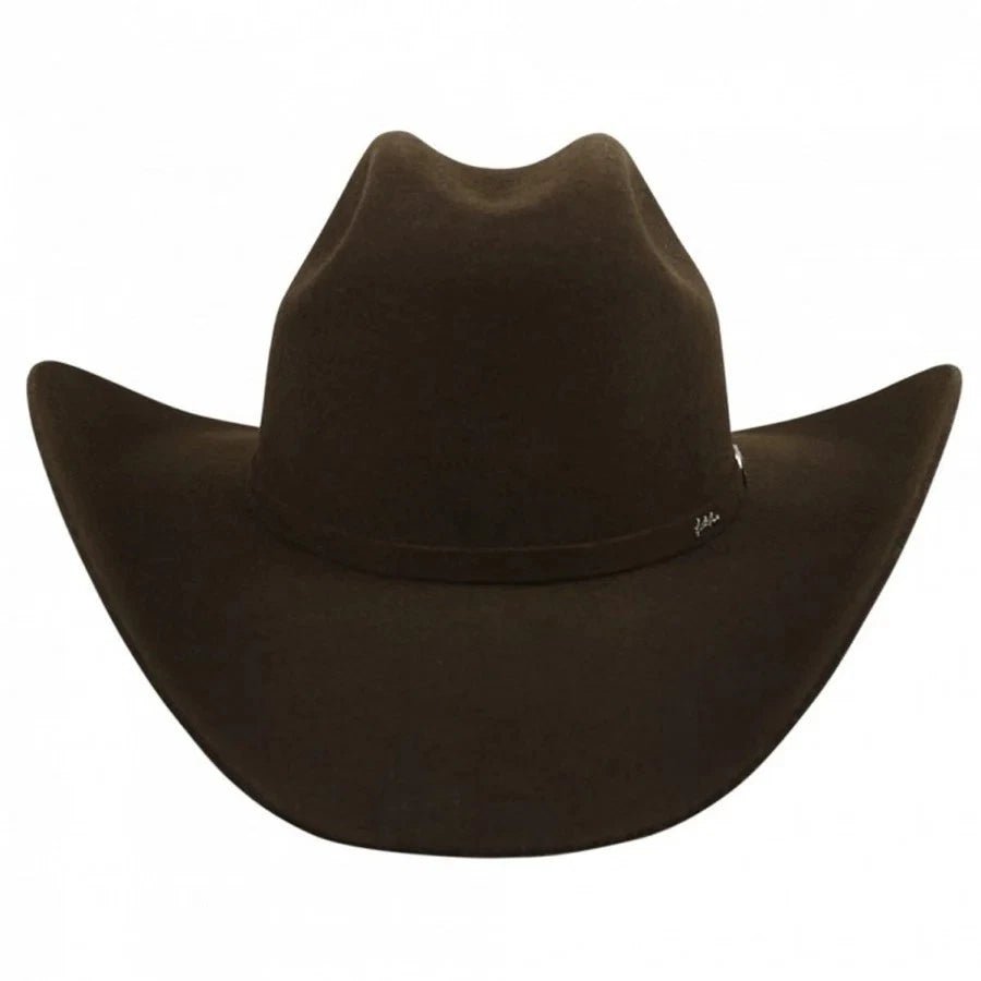 Tombstone 20X Western Cowboy Fur Felt Hat East West Style - Chocolate Brown - OriginalWestern.com