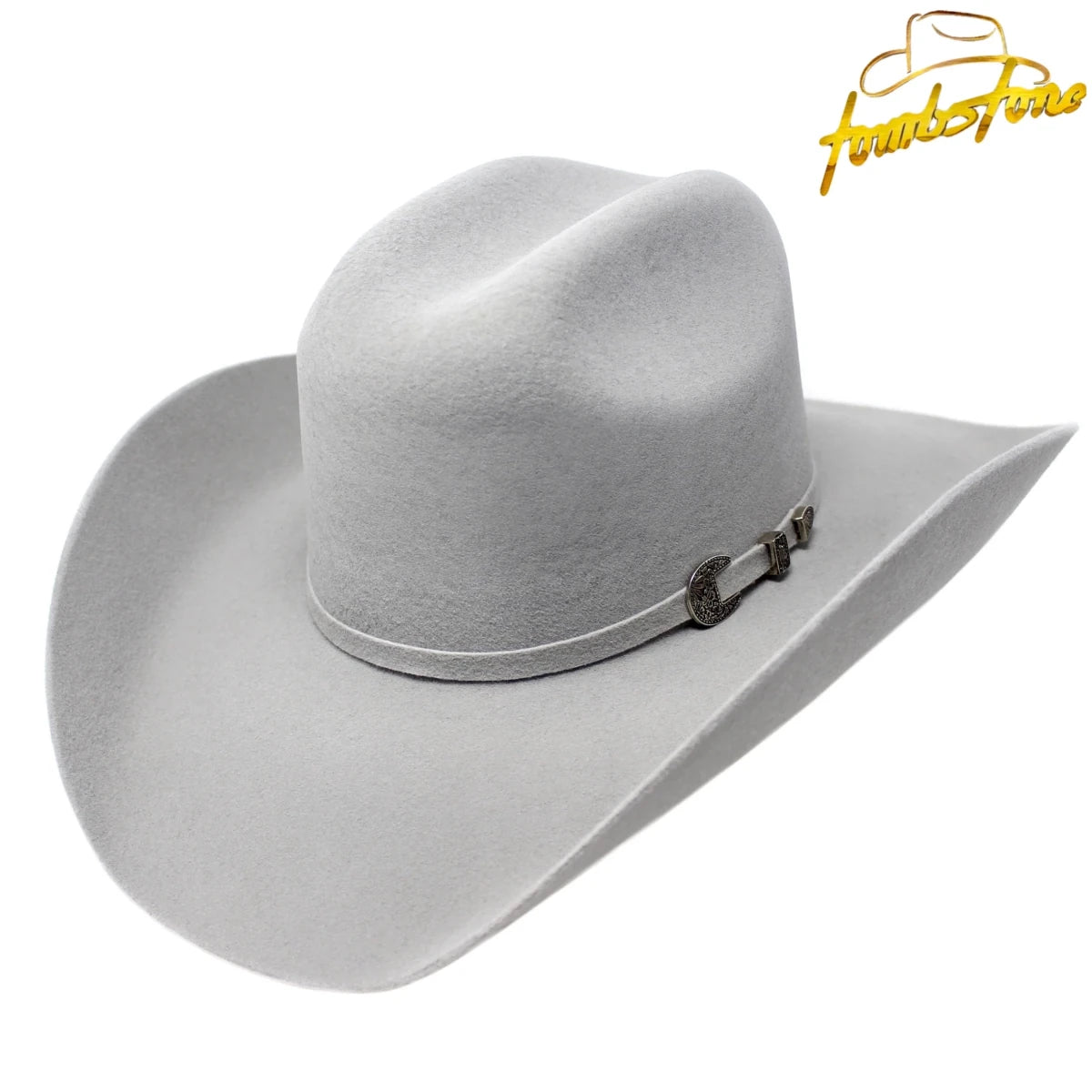 Tombstone 20X Western Cowboy Fur Felt Hat East West Style - Gray - OriginalWestern.com