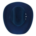 Tombstone 20X Western Cowboy Fur Felt Hat East West Style - Navy Blue - OriginalWestern.com