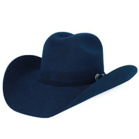 Tombstone 20X Western Cowboy Fur Felt Hat East West Style - Navy Blue - OriginalWestern.com
