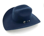 Tombstone 20X Western Cowboy Fur Felt Hat East West Style - Navy Blue - OriginalWestern.com