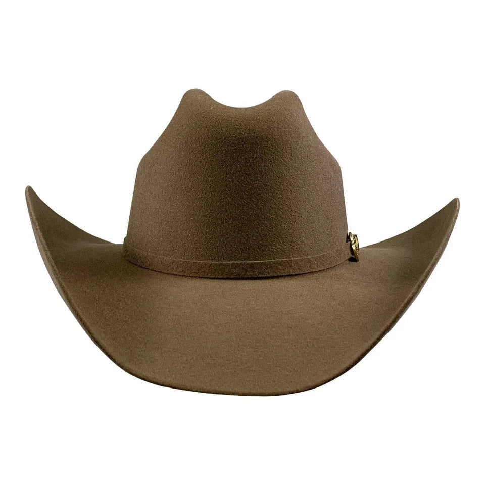 Tombstone 20X Western Cowboy Fur Felt Hat East West Style - Oak Roble Brown - OriginalWestern.com