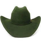 Tombstone 20X Western Cowboy Fur Felt Hat East West Style - Olive Green - OriginalWestern.com