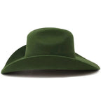 Tombstone 20X Western Cowboy Fur Felt Hat East West Style - Olive Green - OriginalWestern.com