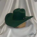 Tombstone 20X Western Cowboy Fur Felt Hat East West Style - Olive Green - OriginalWestern.com