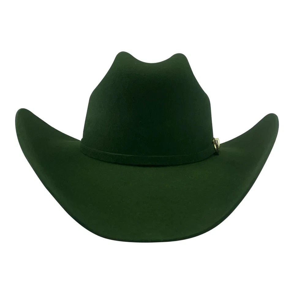Tombstone 20X Western Cowboy Fur Felt Hat East West Style - Olive Green - OriginalWestern.com