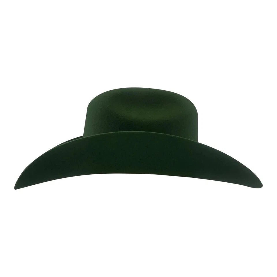 Tombstone 20X Western Cowboy Fur Felt Hat East West Style - Olive Green - OriginalWestern.com