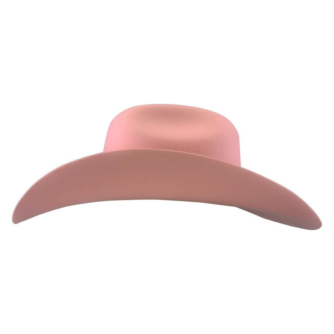 Tombstone 20X Western Cowboy Fur Felt Hat East West Style - Pink - OriginalWestern.com