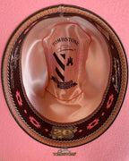 Tombstone 20X Western Cowboy Fur Felt Hat East West Style - Pink - OriginalWestern.com