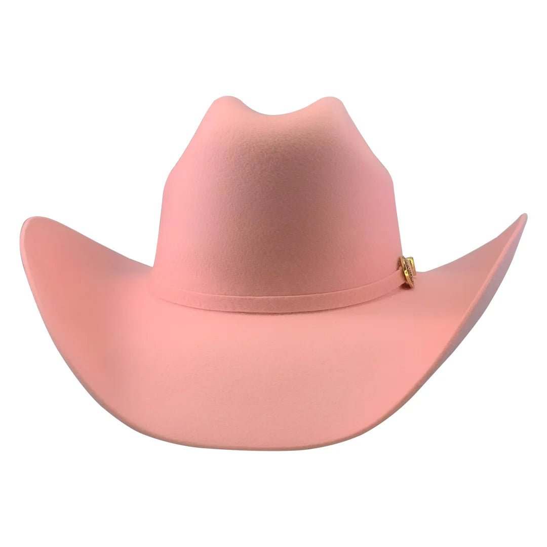 Tombstone 20X Western Cowboy Fur Felt Hat East West Style - Pink - OriginalWestern.com