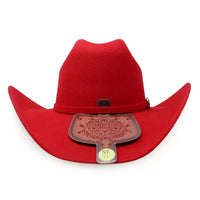 Tombstone 20X Western Cowboy Fur Felt Hat East West Style - Red - OriginalWestern.com