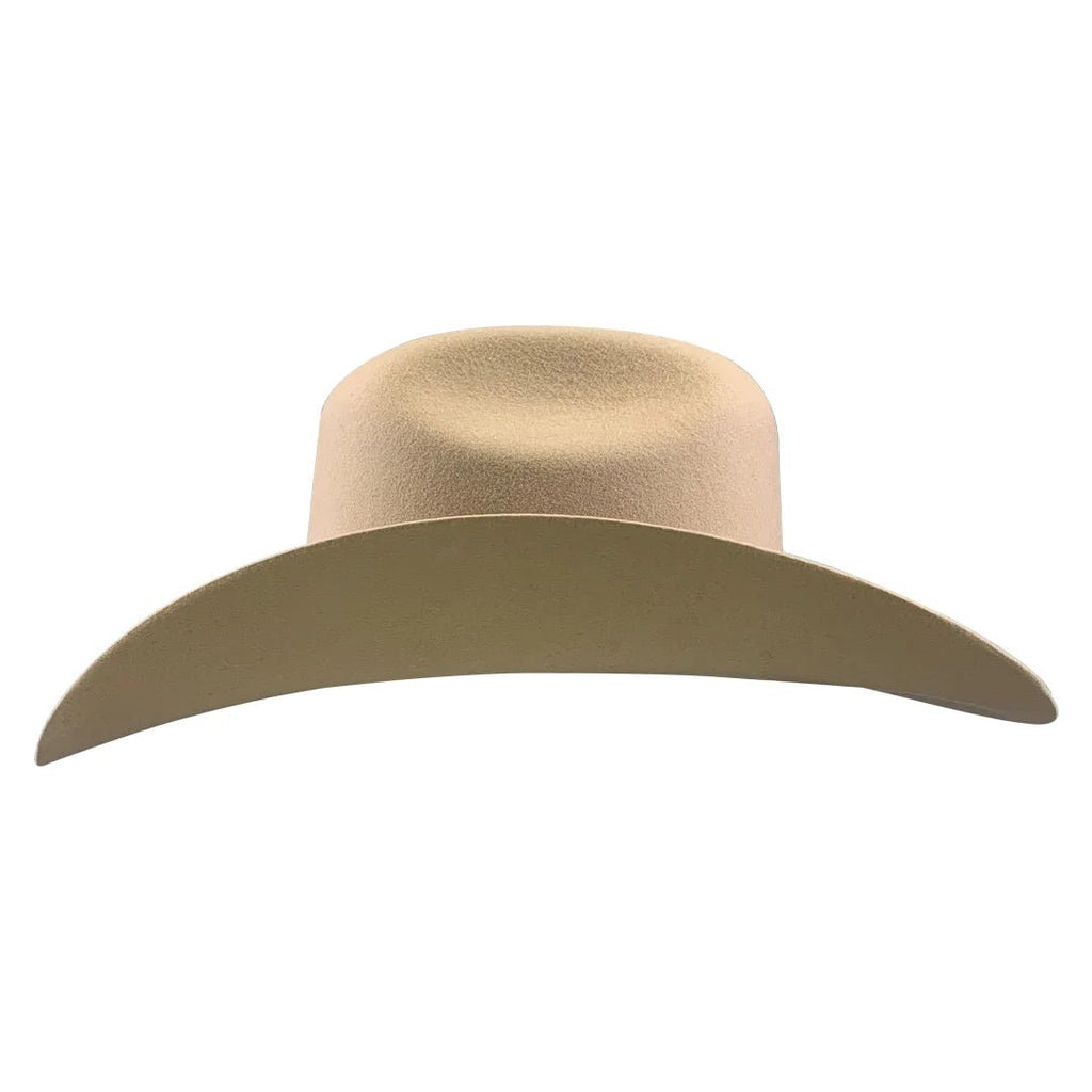 Tombstone 20X Western Cowboy Fur Felt Hat East West Style - Silverbelly Beige - OriginalWestern.com
