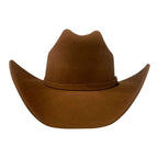 Tombstone 20X Western Cowboy Fur Felt Hat East West Style - Walnut Pecan - OriginalWestern.com
