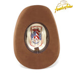 Tombstone 20X Western Cowboy Fur Felt Hat East West Style - Walnut Pecan - OriginalWestern.com