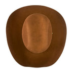 Tombstone 20X Western Cowboy Fur Felt Hat East West Style - Walnut Pecan - OriginalWestern.com