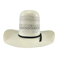 Tombstone 30X Open Crown 7014 Style Western Cowboy Shantung Straw Hat - OriginalWestern.com