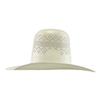 Tombstone 30X Open Crown 7558 Style Western Cowboy Shantung Straw Hat - OriginalWestern.com