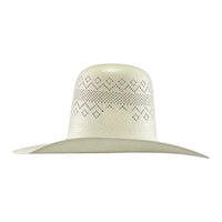 Tombstone 30X Open Crown 7558 Style Western Cowboy Shantung Straw Hat - OriginalWestern.com