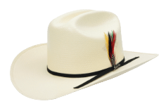 Tombstone 30X Sinaloa Chaparral Style Western Cowboy Shantung Straw Hat - OriginalWestern.com