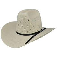 Tombstone 30X Sonora Flower Vented Style Western Cowboy Shantung Straw Hat - OriginalWestern.com