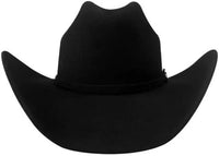 Tombstone 50X East West Style Beaver Fur Felt Western Cowboy Hat - Black - OriginalWestern.com