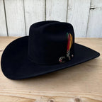 Tombstone 50X Marlboro Style Beaver Fur Felt Western Cowboy Hat - Black - OriginalWestern.com