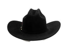 Tombstone 50X Marlboro Style Beaver Fur Felt Western Cowboy Hat - Black - OriginalWestern.com