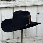 Tombstone 50X Marlboro Style Beaver Fur Felt Western Cowboy Hat - Black - OriginalWestern.com