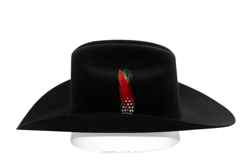Tombstone 50X Marlboro Style Beaver Fur Felt Western Cowboy Hat - Black - OriginalWestern.com