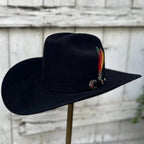 Tombstone 50X Marlboro Style Beaver Fur Felt Western Cowboy Hat - Black - OriginalWestern.com