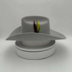 Tombstone 50X Marlboro Style Beaver Fur Felt Western Cowboy Hat - Gray - OriginalWestern.com