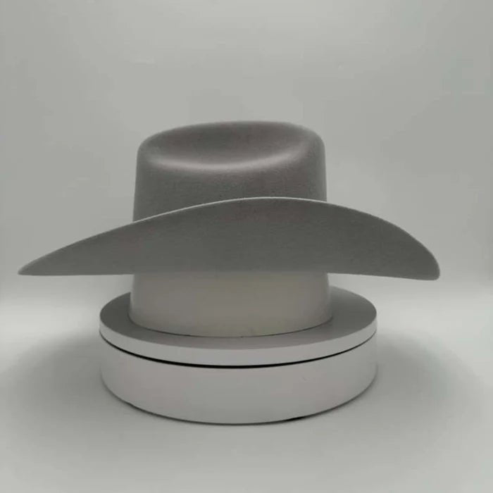 Tombstone 50X Marlboro Style Beaver Fur Felt Western Cowboy Hat - Gray - OriginalWestern.com