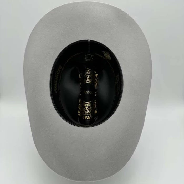 Tombstone 50X Marlboro Style Beaver Fur Felt Western Cowboy Hat - Gray - OriginalWestern.com
