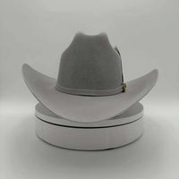 Tombstone 50X Marlboro Style Beaver Fur Felt Western Cowboy Hat - Gray - OriginalWestern.com