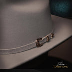 Tombstone 50X Marlboro Style Beaver Fur Felt Western Cowboy Hat - Gray - OriginalWestern.com