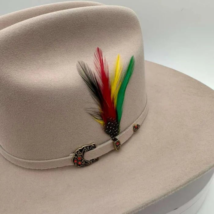 Tombstone 50X Marlboro Style Beaver Fur Felt Western Cowboy Hat - Silverbelly - OriginalWestern.com