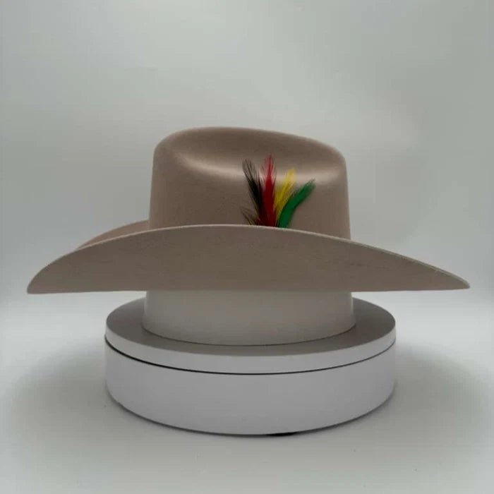 Tombstone 50X Marlboro Style Beaver Fur Felt Western Cowboy Hat - Silverbelly - OriginalWestern.com