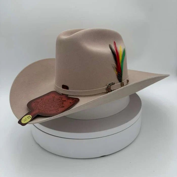 Tombstone 50X Marlboro Style Beaver Fur Felt Western Cowboy Hat - Silverbelly - OriginalWestern.com