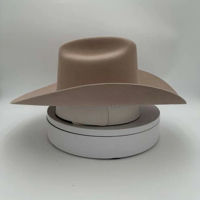 Tombstone 50X Marlboro Style Beaver Fur Felt Western Cowboy Hat - Silverbelly - OriginalWestern.com