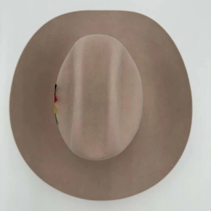 Tombstone 50X Marlboro Style Beaver Fur Felt Western Cowboy Hat - Silverbelly - OriginalWestern.com