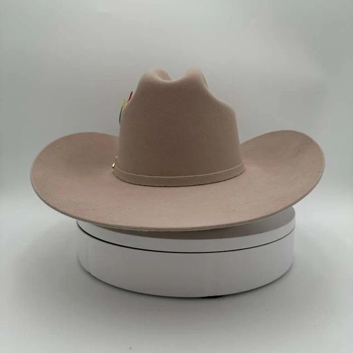 Tombstone 50X Marlboro Style Beaver Fur Felt Western Cowboy Hat - Silverbelly - OriginalWestern.com