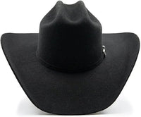 Tombstone 50X Roper Style Beaver Fur Felt Western Cowboy Hat - Black - OriginalWestern.com