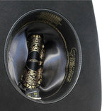 Tombstone 50X Roper Style Beaver Fur Felt Western Cowboy Hat - Black - OriginalWestern.com