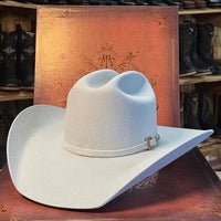 Tombstone 50X Roper Style Beaver Fur Felt Western Cowboy Hat - Gray - OriginalWestern.com