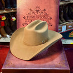 Tombstone 50X Roper Style Beaver Fur Felt Western Cowboy Hat - Sahara - OriginalWestern.com