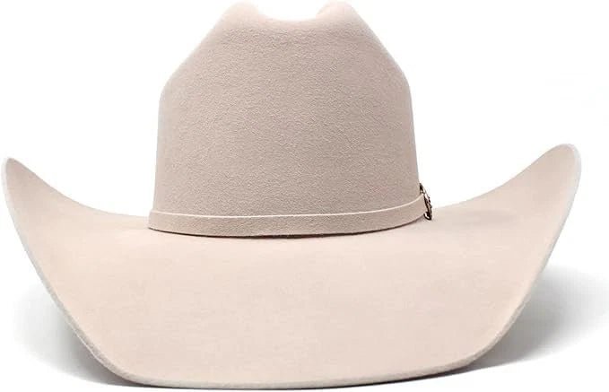 Tombstone 50X Roper Style Beaver Fur Felt Western Cowboy Hat - Silverbelly Beige - OriginalWestern.com