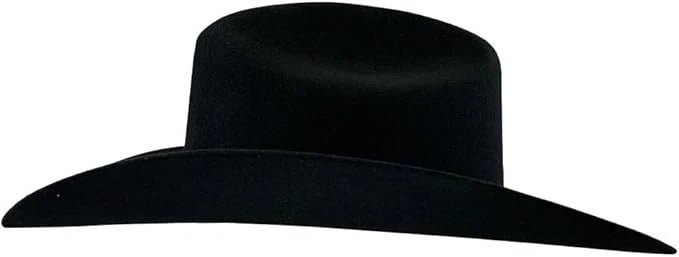 Tombstone 50X Sinaloa Style Beaver Fur Felt Western Cowboy Hat - Black - OriginalWestern.com